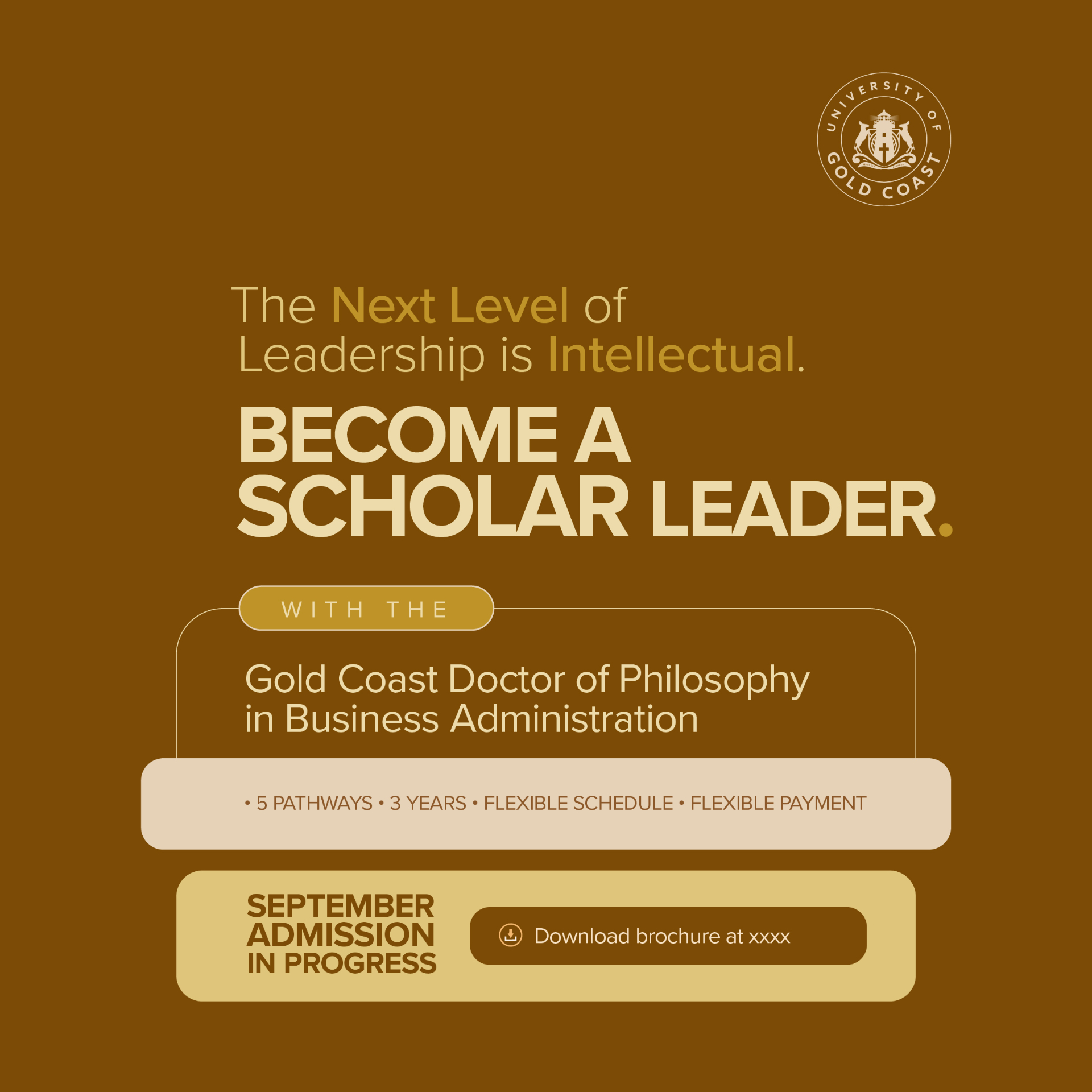 October 2026 admission open.